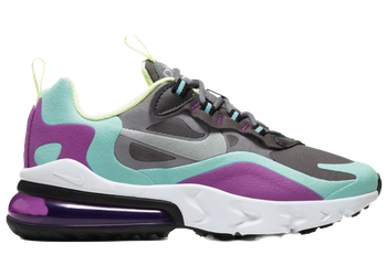 Nike Air Max 270 React Gunsmoke Aurora (GS) for sale