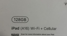 New
													Apple iPad 11th Gen - AT&T, Silver, 128 GB, A3355, photo 1 of 3