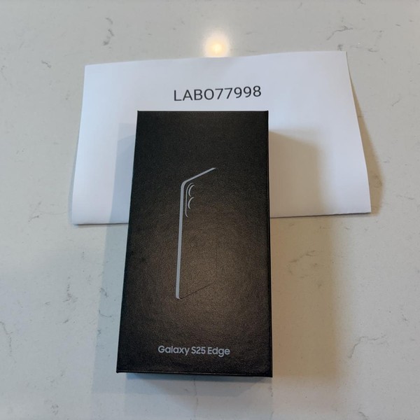 Samsung Galaxy S25 Edge - Unlocked, 256 GB, Silver, 12 GB, SM-S937U1