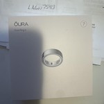 New Oura Ring Gen 4 - Silver, Size 7