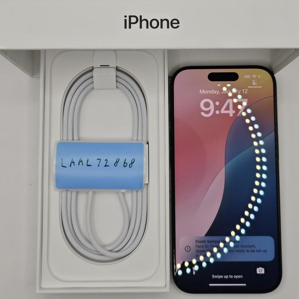 Apple iPhone 16 Pro - Unlocked, 256 GB, Black, A3083