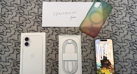 Mint
													Apple iPhone 16 - Unlocked, White, 256 GB, A3081, photo 1 of 7