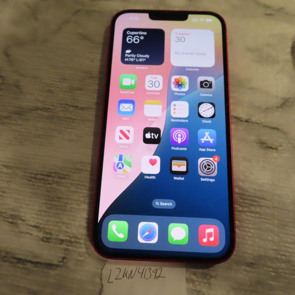 Apple iPhone 14 Plus - Unlocked, 128 GB, Red, A2632