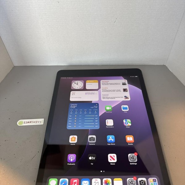 Apple iPad 9th Gen - Wi-Fi, Gray, 256 GB, A2602