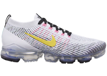Nike Air VaporMax 3 White Dynamic Yellow for sale