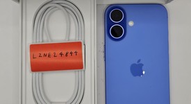 Mint
													Apple iPhone 16 - Unlocked, Ultramarine, 128 GB, A3081, photo 2 of 13