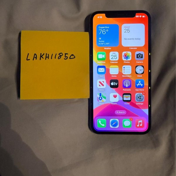 Apple iPhone X - Unlocked, 256 GB, Gray, A1865