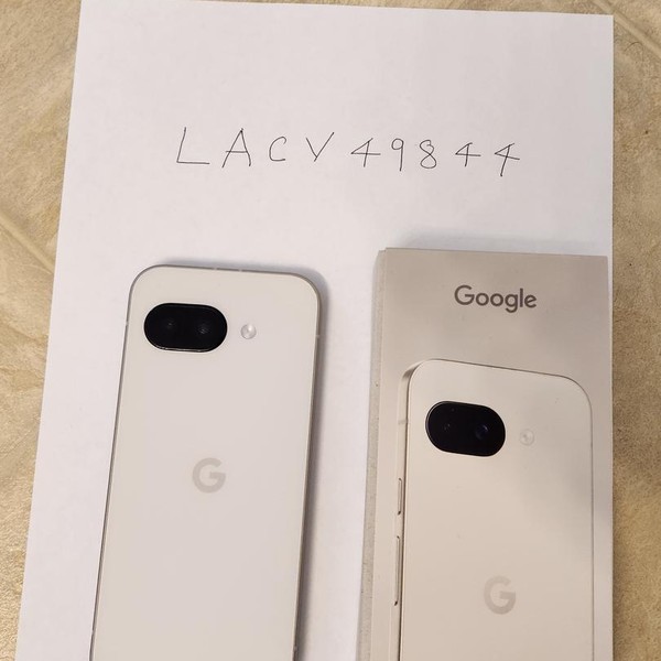 Google Pixel 9a - Unlocked, 128 GB, Porcelain, 8 GB