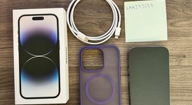 Mint
													Apple iPhone 14 Pro - Unlocked, Purple, 128 GB, A2650, photo 1 of 7