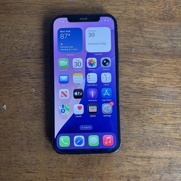 Apple iPhone 12 - Unlocked, 64 GB, Black, A2172
