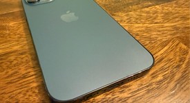 Good
													Apple iPhone 12 Pro Max - Unlocked, Pacific Blue, 128 GB, A2342, photo 4 of 10