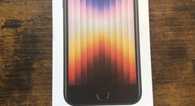 New
													Apple iPhone SE 3rd Gen 2022 - Unlocked, Midnight, 64 GB, A2595, photo 1 of 5