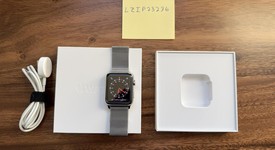 Good
													Apple Watch Series 3 42mm - Unlocked, Silver, A1861, Stainless, photo 1 of 9