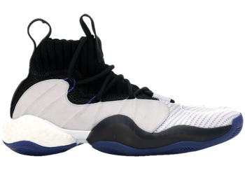 adidas Crazy BYW X Black White Purple for sale
