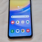 Good Samsung Galaxy A15 5G - Metro by T-Mobile, 64 GB, Black & Blue, 4 GB