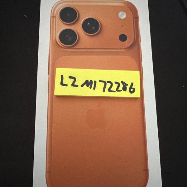 Apple iPhone 17 Pro - Unlocked, 1 TB, Cosmic Orange, A3256