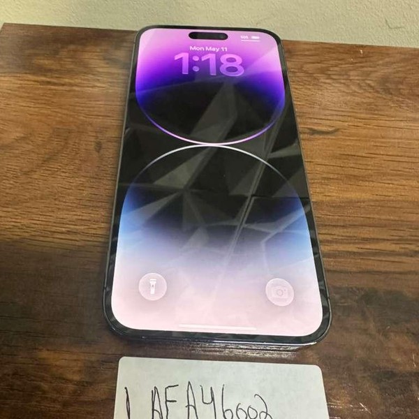 Apple iPhone 14 Pro Max - Unlocked, 256 GB, Purple, A2651