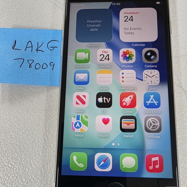 Apple iPhone SE 3rd Gen 2022 - Unlocked, 128 GB, Starlight, A2595