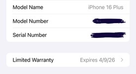 Fair
													Apple iPhone 16 Plus - Unlocked, Black, 128 GB, A3082, photo 3 of 9