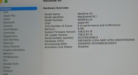 Good
													MacBook Air 2020 - 13" - Apple M1, Gray, 256 GB, 8 GB, photo 4 of 9