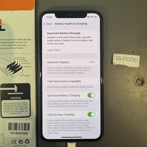 Apple iPhone 11 Pro - Unlocked, 256 GB, Gray, A2160