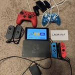 Mint Nintendo Switch - 32 GB, Red & Blue
