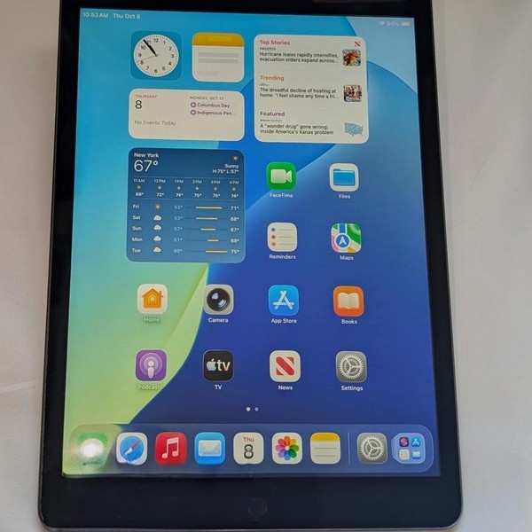 Apple iPad (8th Gen) - Unlocked, 32 GB, Gray, A2428