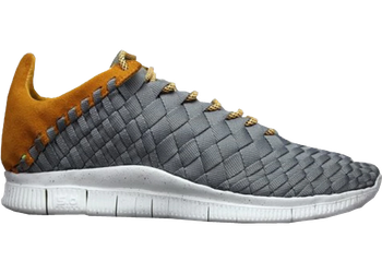 Nike Free Inneva Woven Mine Grey Laser Orange for sale