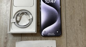 Apple iPhone 15 Pro Max - Unlocked, White, 512GB, A2849