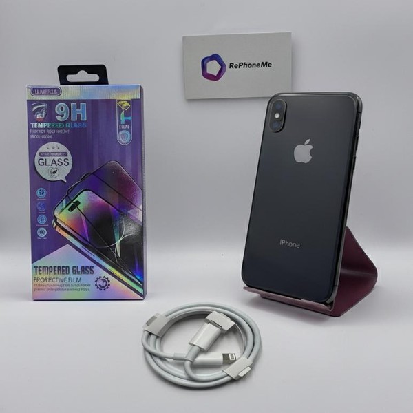 Apple iPhone X - Unlocked, Gray, 64 GB, A1865