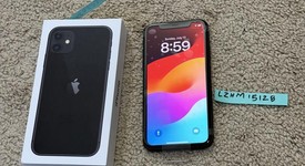 Mint
													Apple iPhone 11 - Unlocked, Black, 64 GB, A2111, photo 1 of 10