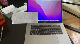 Good
													MacBook Pro 2017 (With Touch Bar) - 15" - I7, Gray, 512 GB, 16 GB, photo 1 of 13