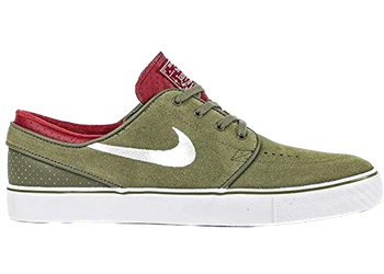 Nike SB Zoom Stefan Janoski Medium Olive Team Red for sale