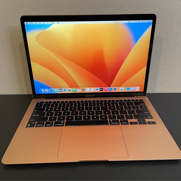 MacBook Air 2020 - 13 inch - 256 GB, Gold, 8 GB, Apple M1