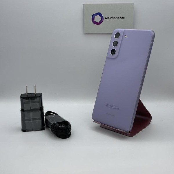 Samsung Galaxy S21 FE 5G - Unlocked, 128 GB, Lavender, 6 GB, SM-G990U1