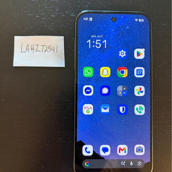 Google Pixel 10 Pro - Unlocked, 256 GB, Obsidian, G4QUR