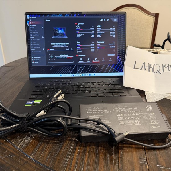 Asus ROG Zephyrus M16 (2023) GU604 - 1 TB, Black, 16 GB, Intel Core i9, QHD