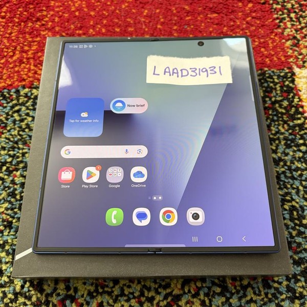 Samsung Galaxy Z Fold7 - T-Mobile, 256 GB, Blue Shadow, 12 GB, SM-F966U