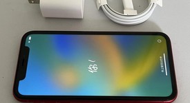 Good
													Apple iPhone 11 - Unlocked, Red, 64 GB, A2111, photo 1 of 19