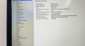 Fair
													MacBook Air 2020 - 13" - Apple M1, Gray, 128 GB, 8 GB, photo 3 of 16