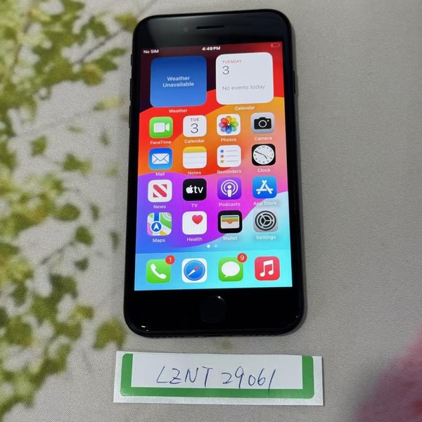 Apple iPhone SE 2nd Gen 2020 - Unlocked, 64 GB, Black, A2275