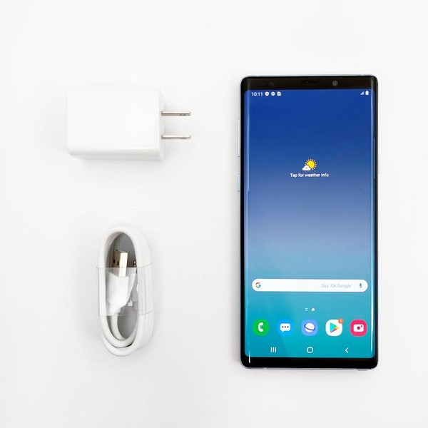 Samsung Galaxy Note 9 - Verizon, 128 GB, Silver, 6 GB, SM-N960U
