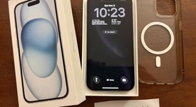 Good
													Apple iPhone 15 - Unlocked, Blue, 128 GB, A2846, photo 5 of 8