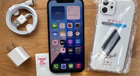 Mint
													Apple iPhone 12 - Unlocked, Black, 64 GB, A2172, photo 1 of 11