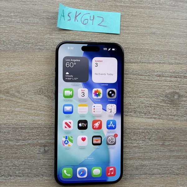 Apple iPhone 15 Plus - Unlocked, 512 GB, Black, A2847