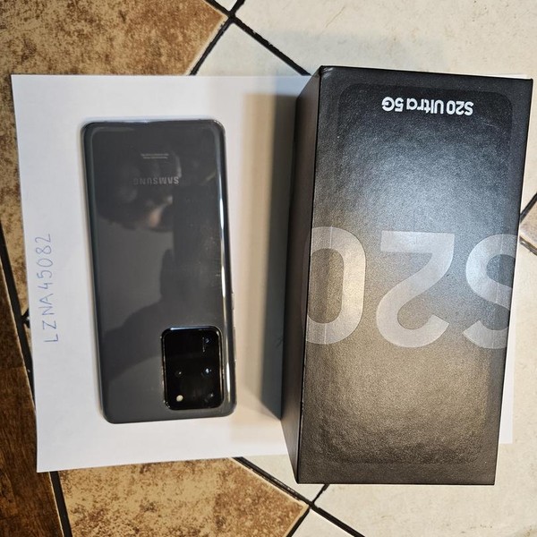 Samsung Galaxy S20 Ultra 5G - T-Mobile, 128 GB, Gray, 12 GB, SM-G988U