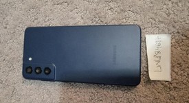 Good
													Samsung Galaxy S21 FE 5G - Unlocked, Navy Blue, 128 GB, 6 GB, SM-G990U1, photo 2 of 8