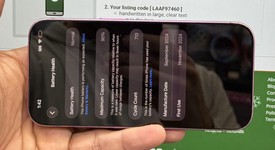 Fair
													Apple iPhone 16 - T-Mobile, Pink, 128 GB, A3081, photo 6 of 6