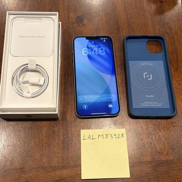 Apple iPhone 14 Plus - Unlocked, 256 GB, Blue, A2632