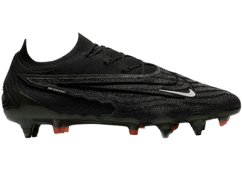 Nike Gripknit Phantom GX Elite SG-Pro Anti-Clog Traction Black Dark Smoke Grey Total Orange for sale